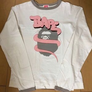 Rare Bape x Kaws Longsleeve